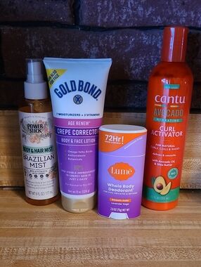 Curl Activator/Body&Hair Mist/Deoderant/Age Crepe Lotion